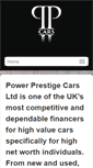 Mobile Screenshot of powerprestigecars.com
